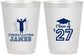 Personalized Graduation 16 oz Frosted Cups - Class Of 2027 Congratulations | 130024