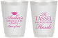 Personalized Graduation 16 oz Frosted Cups - Class Of 2027 Tassel Hassel | 130030