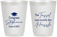 Personalized Graduation 16 oz Frosted Cups - Class Of 2027 Tassel Hassel | 130031