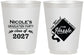 Personalized Graduation 16 oz Frosted Cups - Class Of 2027 Tassel Hassel | 130032