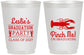 Personalized Graduation 16 oz Frosted Cups - Class Of 2027 Crawfish Boil | 130042