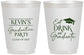 Personalized Graduation 16 oz Frosted Cups - Class Of 2027 Eat Drink Graduate | 130043