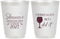 Personalized Graduation 16 oz Frosted Cups - Class Of 2027 Wined A Lot | 130044