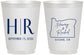 Personalized Wedding 16 oz Frosted Cups - Oregon | 136