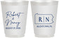 Personalized Wedding 16 oz Frosted Cups - Pennsylvania | 137