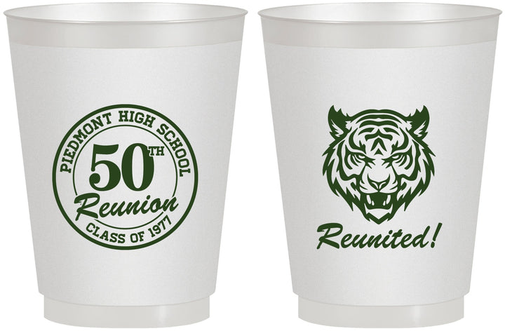 Personalized Class Reunion 16 oz Frosted Cups - Class Of 1977 50 Year | 140009