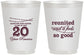Personalized Class Reunion 16 oz Frosted Cups - Class Of 2007 20 Year | 140011