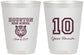 Personalized Class Reunion 16 oz Frosted Cups - Class Of 2017 10 Year | 140015