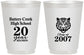 Personalized Class Reunion 16 oz Frosted Cups - Class Of 2007 20 Year | 140016