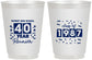 Personalized Class Reunion 16 oz Frosted Cups - Class Of 1987 40 Year | 140018