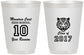 Personalized Class Reunion 16 oz Frosted Cups - Class Of 2017 10 Year | 140020
