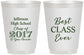 Personalized Class Reunion 16 oz Frosted Cups - Class Of 2017 10 Year | 140025