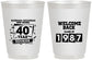 Personalized Class Reunion 16 oz Frosted Cups - Class Of 1987 40 Year | 140028