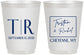 Personalized Wedding 16 oz Frosted Cups - Wyoming | 149