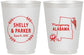 Personalized Wedding 16 oz Frosted Cups - Alabama | 150