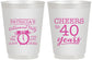 Personalized Retirement 16 oz Frosted Cups - Off The Clock | 150000