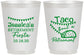 Personalized Retirement 16 oz Frosted Cups - Taco Bout A Retirement | 150002
