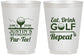 Personalized Retirement 16 oz Frosted Cups - Eat Drink Golf Repeat | 150005