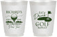 Personalized Retirement 16 oz Frosted Cups - Eat Drink Golf Repeat | 150006