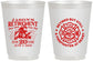 Personalized Retirement 16 oz Frosted Cups - Firefighter | 150016