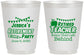 Personalized Retirement 16 oz Frosted Cups - Teacher | 150021