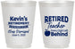 Personalized Retirement 16 oz Frosted Cups - Teacher | 150022