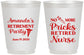 Personalized Retirement 16 oz Frosted Cups - Nurse | 150027