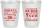 Personalized Retirement 16 oz Frosted Cups - Nurse | 150029