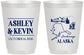 Personalized Wedding 16 oz Frosted Cups - Alaska | 151