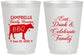 Personalized Family Reunion 16 oz Frosted Cups - Bbq Eat Drink | 160004