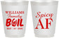 Personalized Family Reunion 16 oz Frosted Cups - Crawfish Boil | 160009