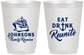 Personalized Family Reunion 16 oz Frosted Cups - Cruise Nautical | 160023