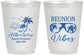 Personalized Family Reunion 16 oz Frosted Cups - Beach | 160034
