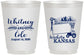 Personalized Wedding 16 oz Frosted Cups - Kansas | 165