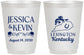 Personalized Wedding 16 oz Frosted Cups - Kentucky | 166