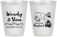 Personalized Wedding 16 oz Frosted Cups - Maryland | 169