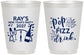 Personalized New Years 16 oz Frosted Cups - 2027 Pop Fizz Drink | 170007