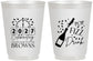 Personalized New Years 16 oz Frosted Cups - 2027 Pop Fizz Drink | 170009