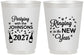 Personalized New Years 16 oz Frosted Cups - 2027 Ringing In | 170014