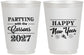Personalized New Years 16 oz Frosted Cups - 2027 Nye | 170016