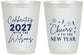 Personalized New Years 16 oz Frosted Cups - 2027 Cheers | 170019