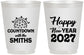 Personalized New Years 16 oz Frosted Cups - 2027 Countdown | 170026