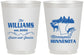 Personalized Wedding 16 oz Frosted Cups - Minnesota | 172