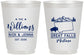 Personalized Wedding 16 oz Frosted Cups - Montana | 175