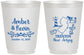 Personalized Wedding 16 oz Frosted Cups - New Jersey | 179