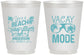 Personalized Family Vacation 16 oz Frosted Cups - Lifes A Beach | 180008