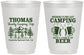 Personalized Family Vacation 16 oz Frosted Cups - Camping Park | 180013