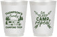 Personalized Family Vacation 16 oz Frosted Cups - Camping Trip | 180016