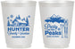 Personalized Family Vacation 16 oz Frosted Cups - Ski Trip Peaks | 180020