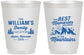 Personalized Family Vacation 16 oz Frosted Cups - Mountains | 180022